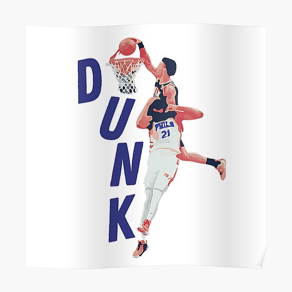 John Collins Dunk on Embiid | Poster