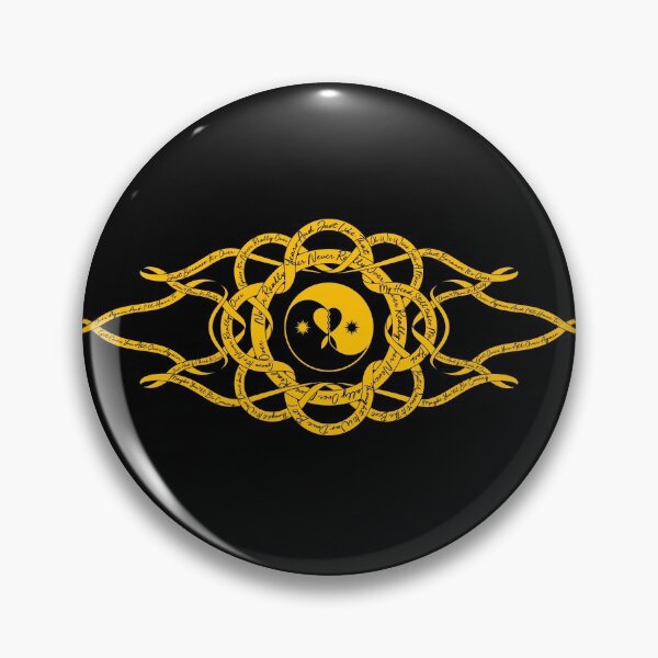 Item preview, Katy Perry Never Really Over Gold Symbol With Lyrics Black Background designed and sold by cryaboutitnow.