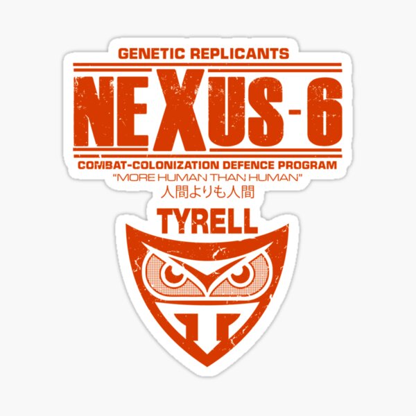 Nexus 6 - Blade Runner - Tyrell - Replicant Essential T-Shirt Sticker