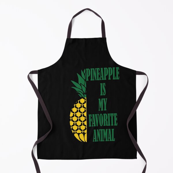 Item preview, Pineapple is My Favorite Animal Funny Design designed and sold by Hema Thilakaratne.