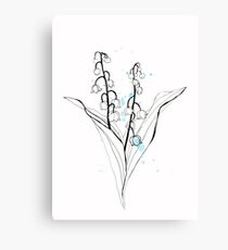 Lily of the valley Canvas Print