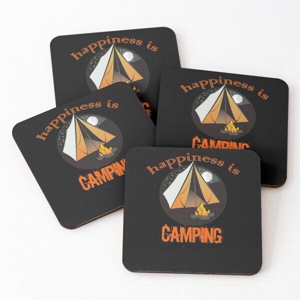 Item preview, happiness is camping designed and sold by Dietererger.