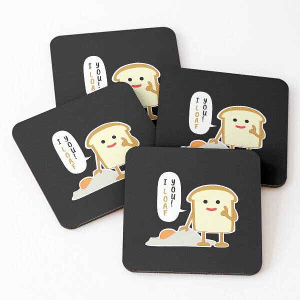 Item preview, I LOAF you!  designed and sold by BrightlyBlacker.