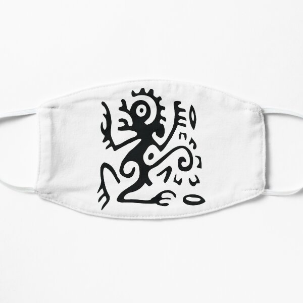 Maya tattoo Flat Mask