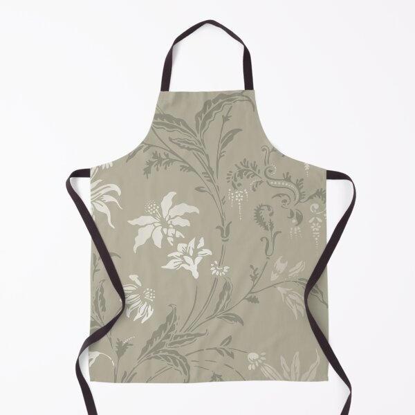 Item preview, Vintage Ornamental Florals in Beige designed and sold by meggydesigns.