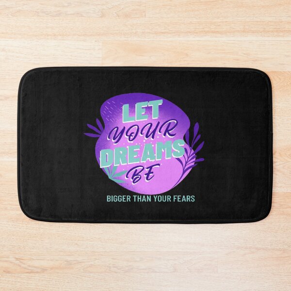 Item preview, LET YOUR DREAMS BE BIGGER THAN YOUR FEARS designed and sold by RetroPlaceee.