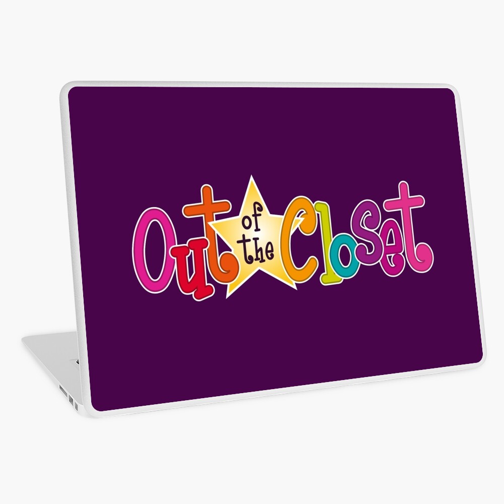 Out of the Closet Laptop Skin