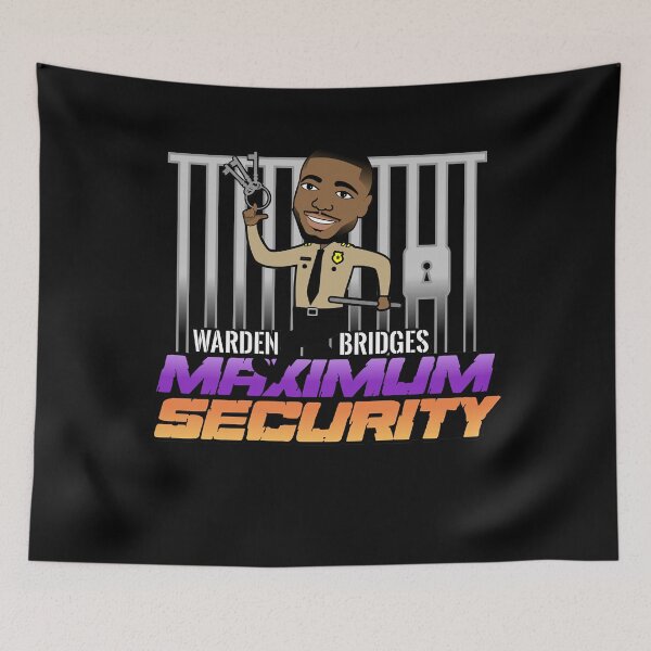 Item preview, Warden Bridges MAXIMUM SECURITY designed and sold by PhoenixSunsBall.