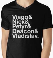 What We Do in the Shadows (White) Men's V-Neck T-Shirt