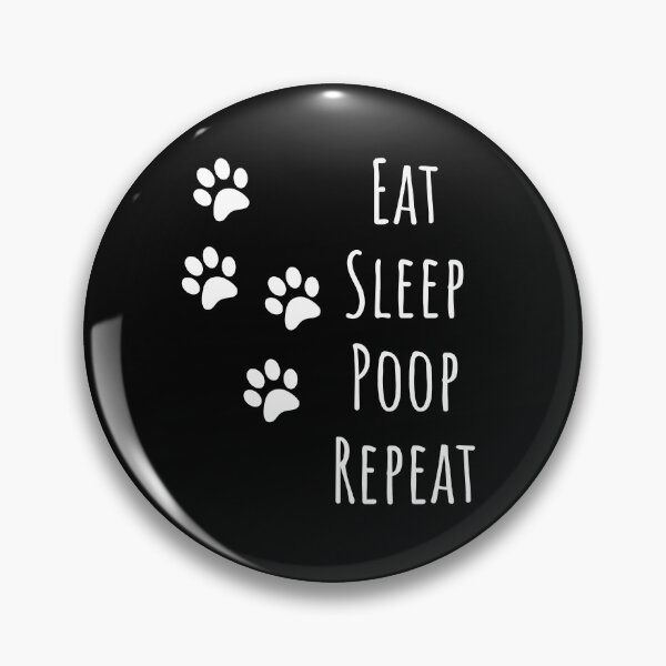 Item preview, eat sleep poop repeat | dog lover gift | dog T-shirt and more designed and sold by DeltaWhiskey-.
