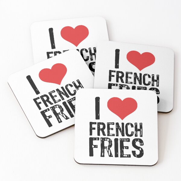 Item preview, I Love French Fries designed and sold by The "I Love Everything" Shop.