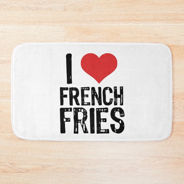 Item preview, I Love French Fries designed and sold by The "I Love Everything" Shop.