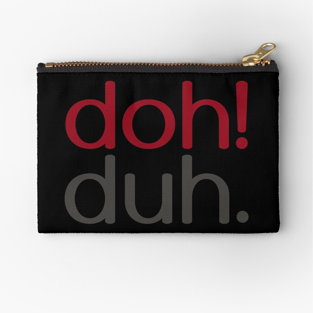 Item preview, Zipper Pouch designed and sold by dohduh.