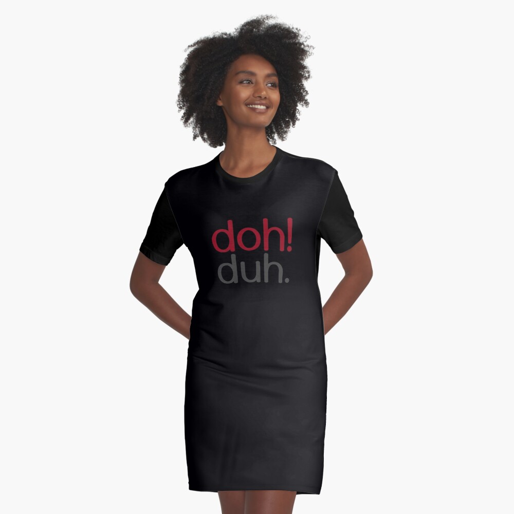 Item preview, Graphic T-Shirt Dress designed and sold by dohduh.
