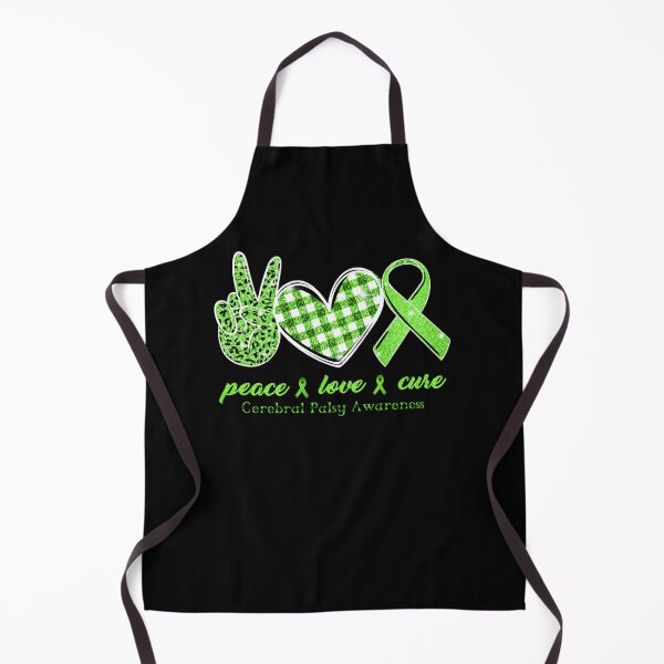 Item preview, Peace-love-cure-Cerebral Palsy Awareness designed and sold by Dietererger.