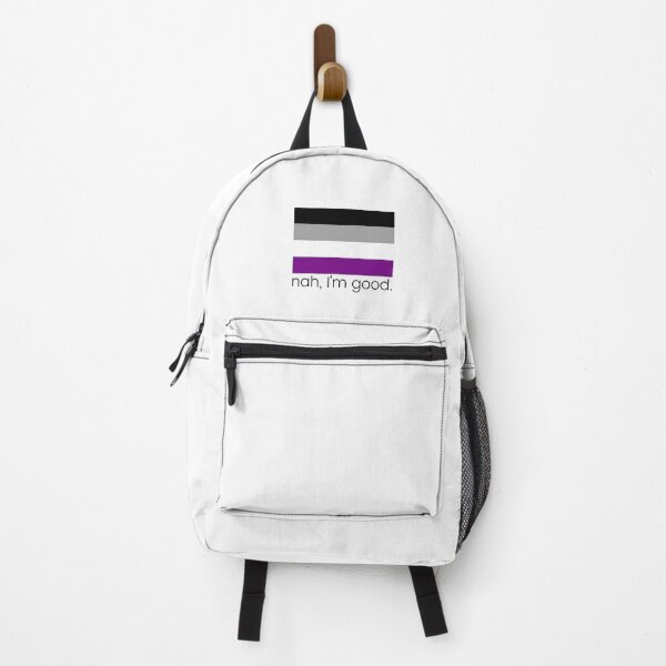 Item preview, Nah, Im Good. Asexual Pride designed and sold by Subtle Pride Shop.