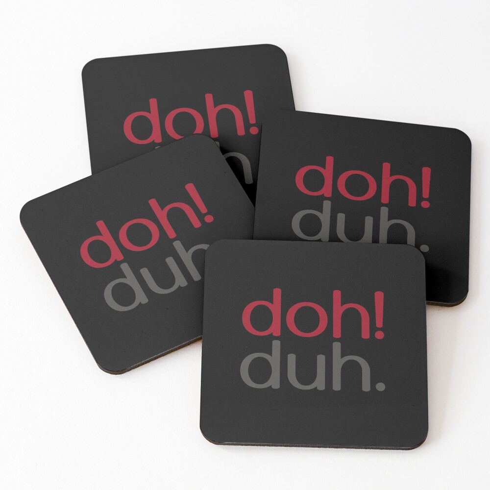 Item preview, Coasters (Set of 4) designed and sold by dohduh.