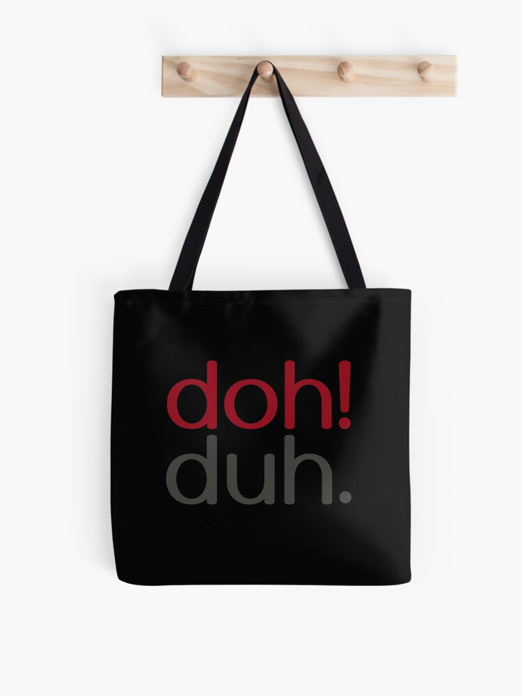 Thumbnail 1 of 2, Tote Bag, doh! duh. designed and sold by dohduh.