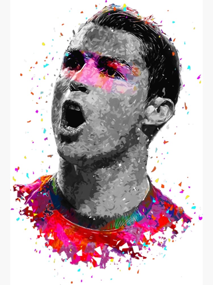 Cristiano Ronaldo Cr7 Pop Art Poster For Sale By Cr7fans Redbubble