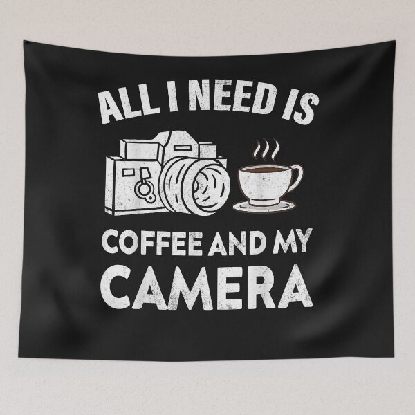 Item preview, All I Need Is Coffee And My Camera - Photography designed and sold by begin-again.