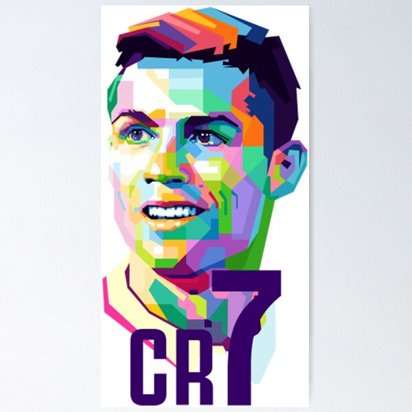 Cristiano Ronaldo 7 Suuii Poster - A1