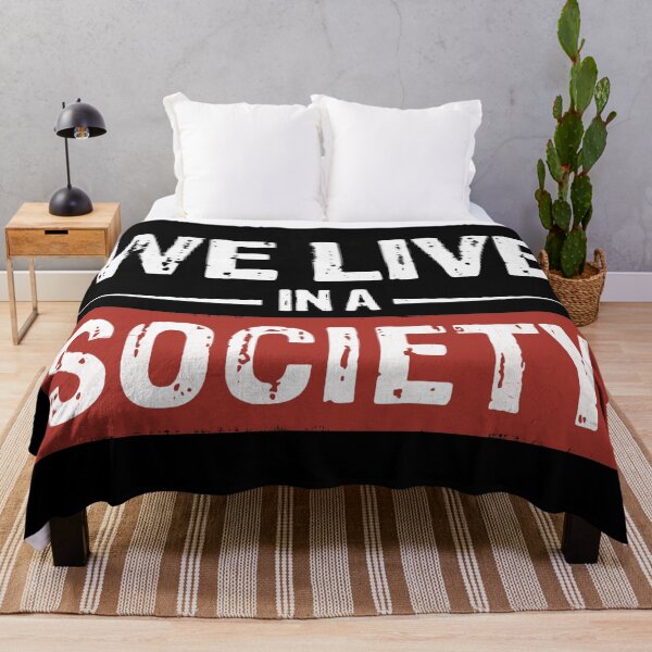 Item preview, We Live In A Society designed and sold by VantageBrain.