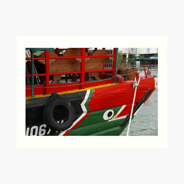 Jetty Lagged Art Print