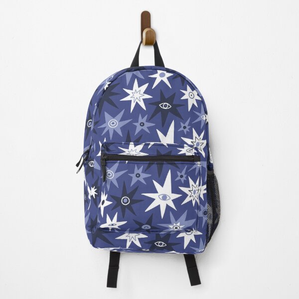 Item preview, Stars and eyes. Space pattern design designed and sold by Alenka Karabanova.