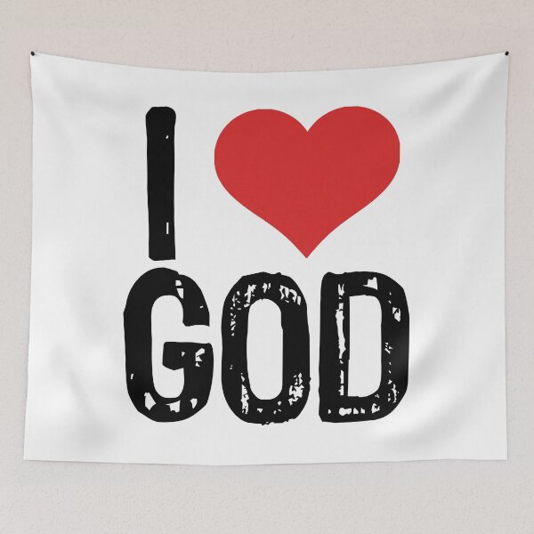 Item preview, I Love God designed and sold by The "I Love Everything" Shop.