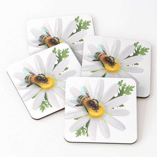 Item preview, beelinee on flower designed and sold by sbrstore.