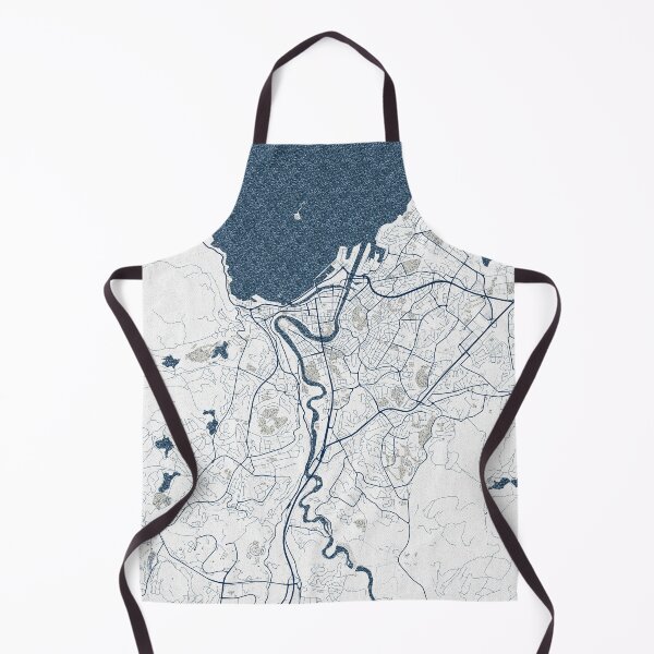 Item preview, Trondheim City Map of Norway - Coastal designed and sold by deMAP.