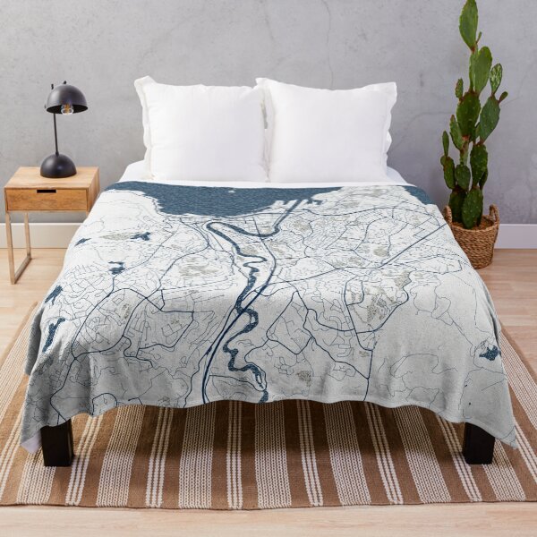 Item preview, Trondheim City Map of Norway - Coastal designed and sold by deMAP.