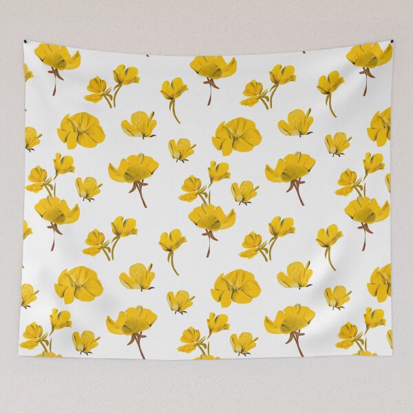 Item preview, Tiny Yellow Flowers designed and sold by Anis Illustration.