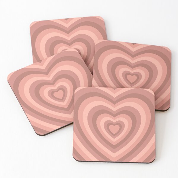 Item preview, Aesthetic pink rainbow hearts designed and sold by Pastel-PaletteD.