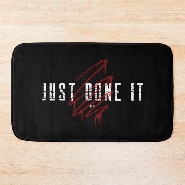 Item preview, JUST DONE IT, GRAFFITI RED ► BODYBUILDING // WORKOUT // MOTIVATIONAL designed and sold by MORE-THE-BRAND.