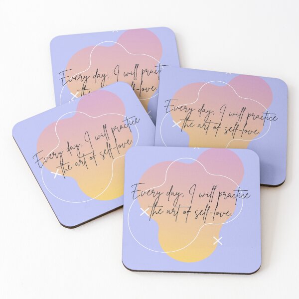 Item preview, Every day, I will practice the art of self love designed and sold by skapastudios.