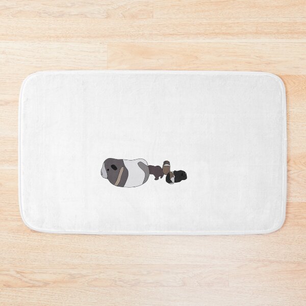 Item preview, Baby guinea pig following mum designed and sold by Libby A.