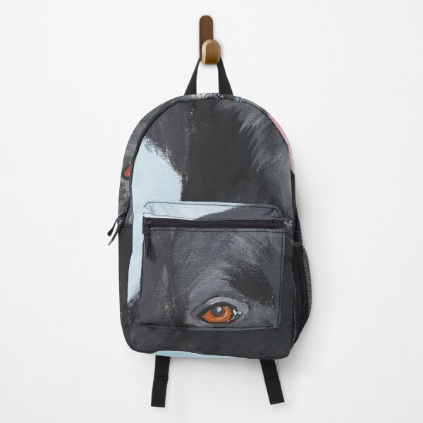 Item preview, Black Dog Acrylic Painting designed and sold by PAGHIMOCHANNEL.