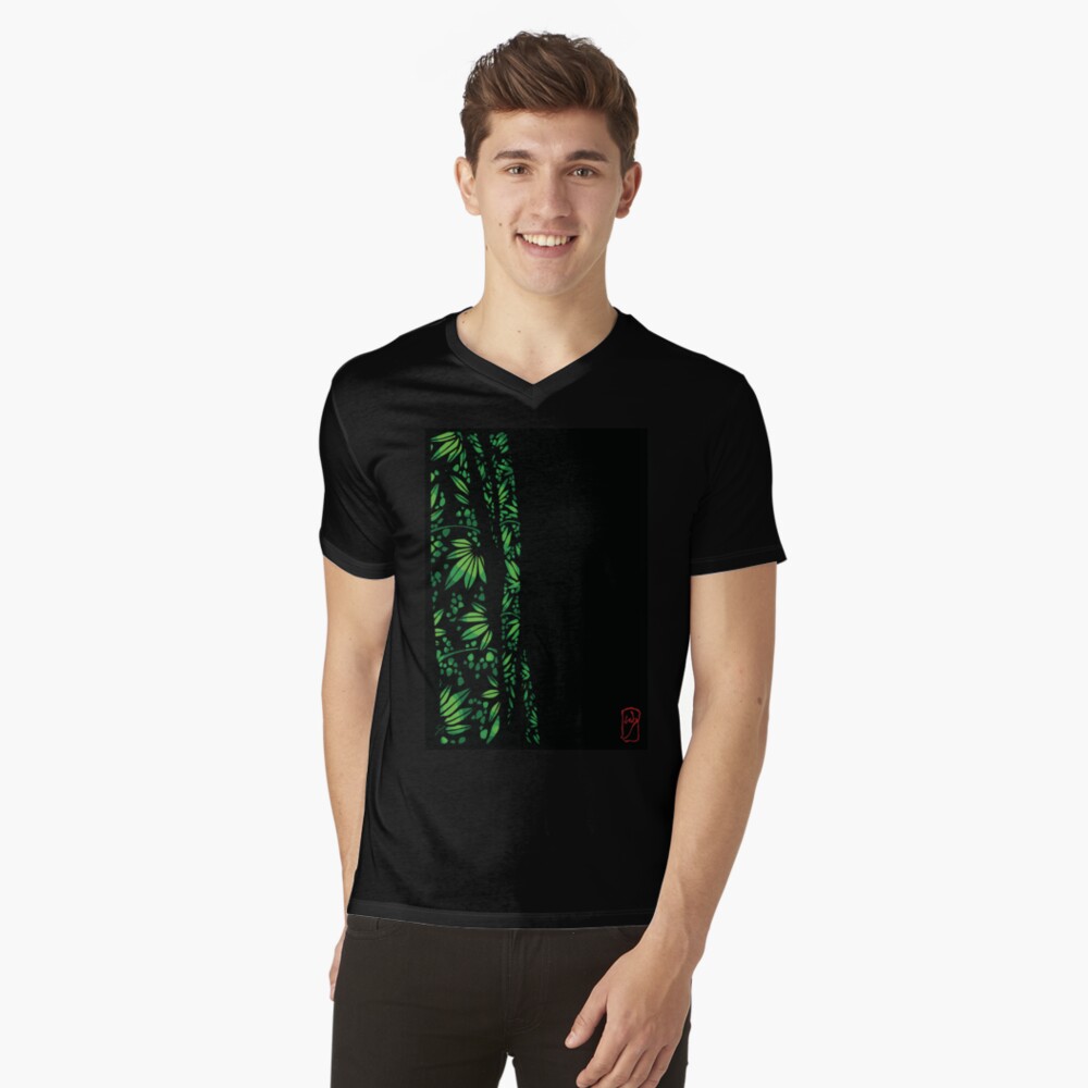 Item preview, V-Neck T-Shirt designed and sold by SajuArtZen.