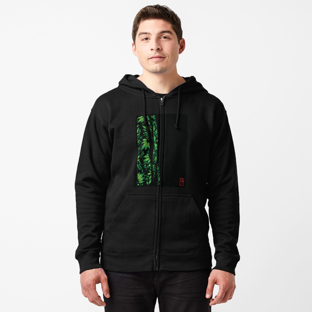 Item preview, Zipped Hoodie designed and sold by SajuArtZen.