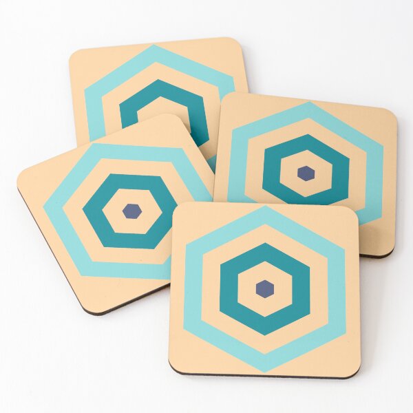 Aperçu de l'œuvre Motif géométrique : Hexagon Hive : Dream créée et vendue par Red Wolf.