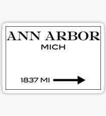 Prada Marfa - Ann Arbor Sticker