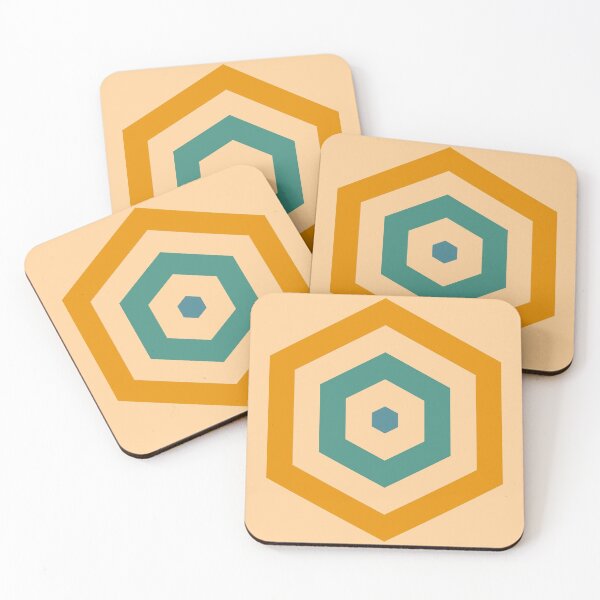 Aperçu de l'œuvre Motif géométrique : Hexagon Hive : Lily créée et vendue par Red Wolf.
