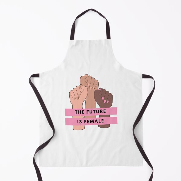 Item preview, The future is female pink sticker - feminism and equality  designed and sold by KIKAIA  The Label.