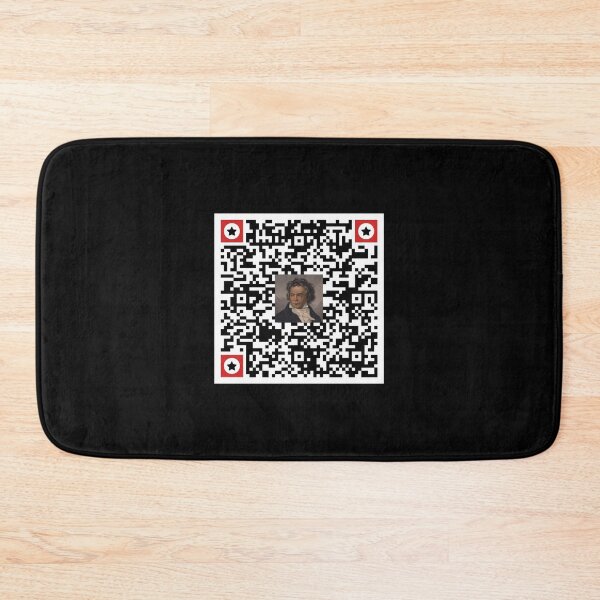 Item preview, Beethoven QR code designed and sold by Musicianst0re.