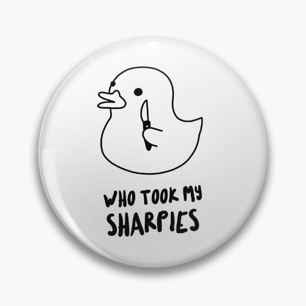 Item preview, Media planning & marketing - WHO TOOK MY SHARPIES designed and sold by Geeqco.