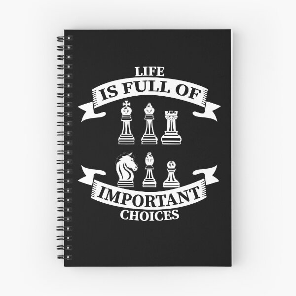 Item preview, Life Is Full Of Important Choices Funny Chess Lover Art designed and sold by RJ-Art.