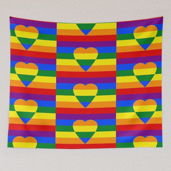 Item preview, Rainbow heart designed and sold by Bruno Beach.