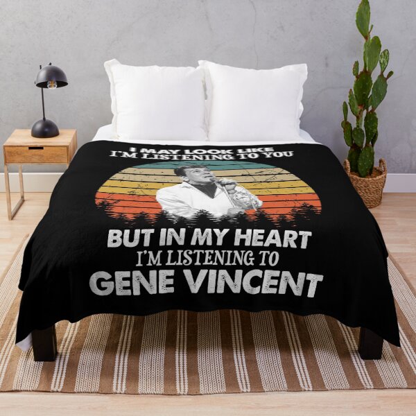 Item preview, I May Look Like I'm Listening To You Gene Vincents Vintage designed and sold by RudolfBodnar.