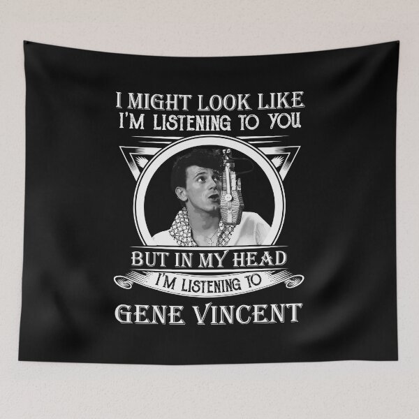 Item preview, I May Look Like I'm Listening To You Gene Vincents Classic designed and sold by RudolfBodnar.